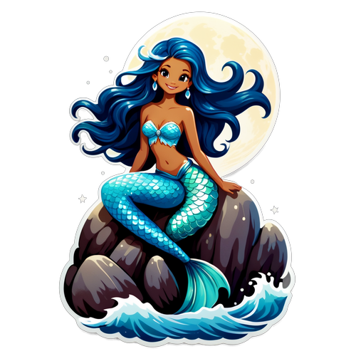 Moonlit Mermaid Serenity