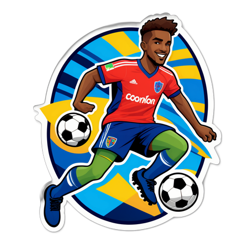 Fotbollsticker av Anthony Gordon