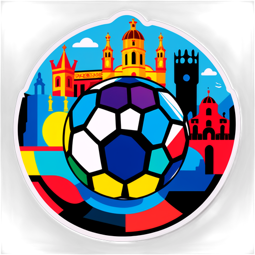 Bol Sepak La Liga dengan Corak Warna-warni