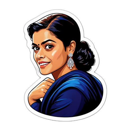 काजोल की आइकॉनिक भूमिकाओं के साथ एक शानदार स्टिकर