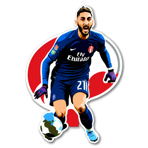 Stiker Mewah untuk Monaco vs PSG dengan Flair Ligue 1