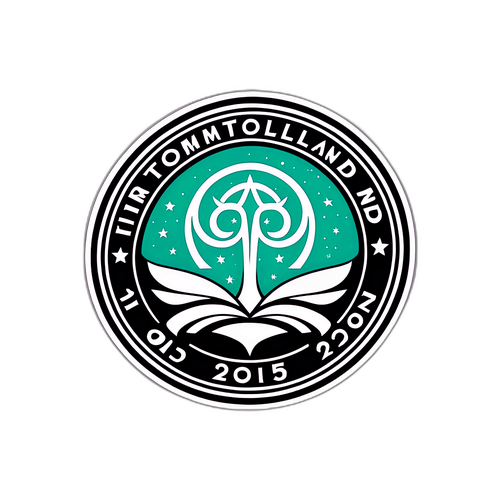 Nezávislý symbol Tomorrowland 2025 v retro stylu