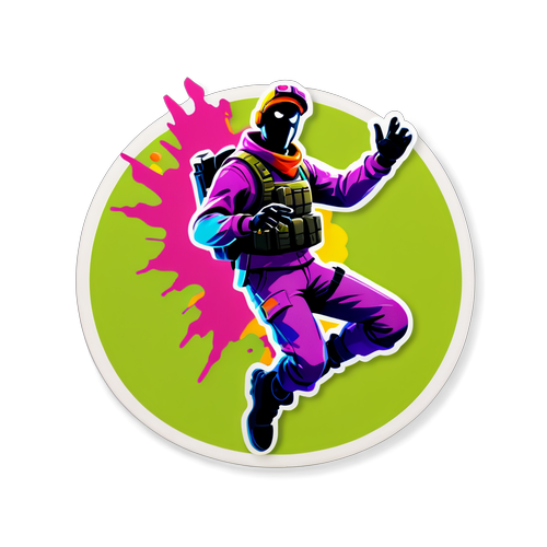 Fortnite Dansfeest Sticker