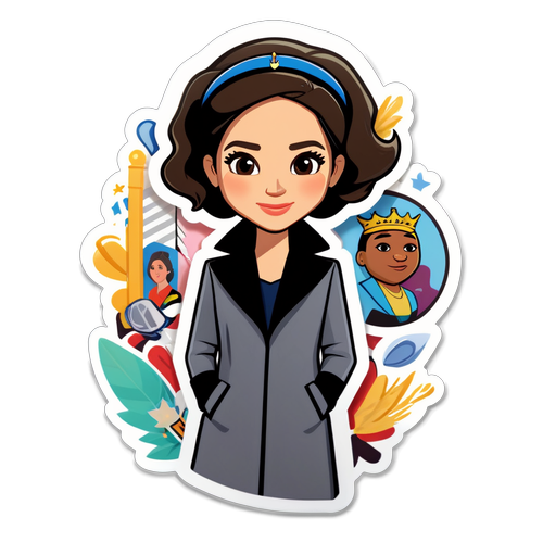 Sticker de Meghan Markle