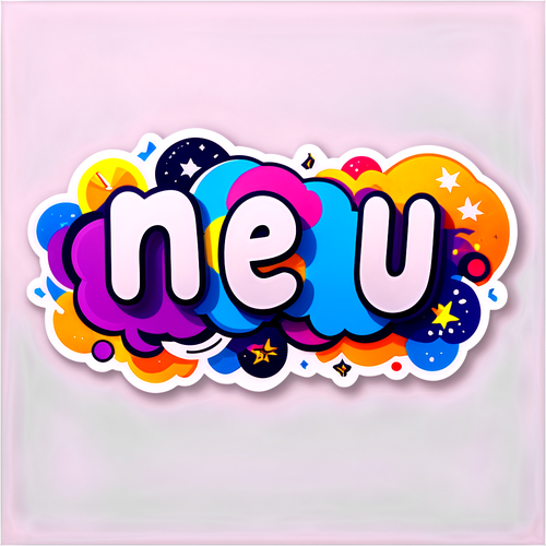 Sticker "Neu": Biểu Tượng Sáng Tạo Dành Cho Những Ai Yêu Thích Vui Vẻ!