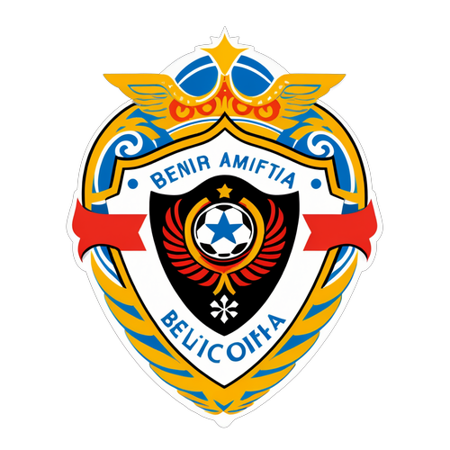 Basit ve Şık Benfica Sticker'ı