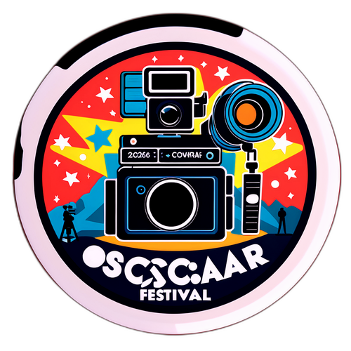 Sticker ng Film Festival para sa Oscars 2026