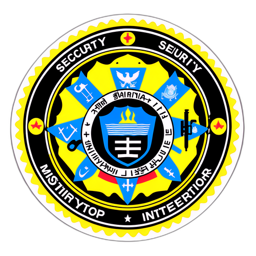 Güvenlik Sembolü Sticker