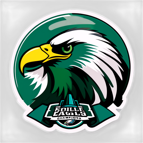 Philadelphia Eagles NFC Championship Sticker