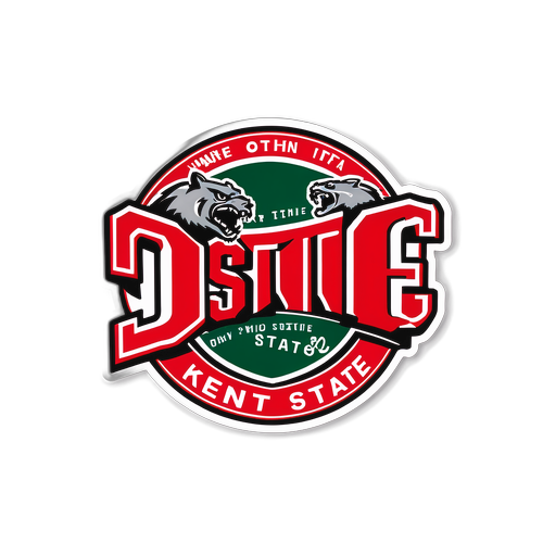 Kent State vs Ohio State Rivalry Sticker