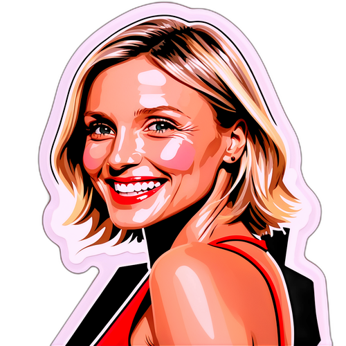 Ein lächelndes Porträt von Cameron Diaz