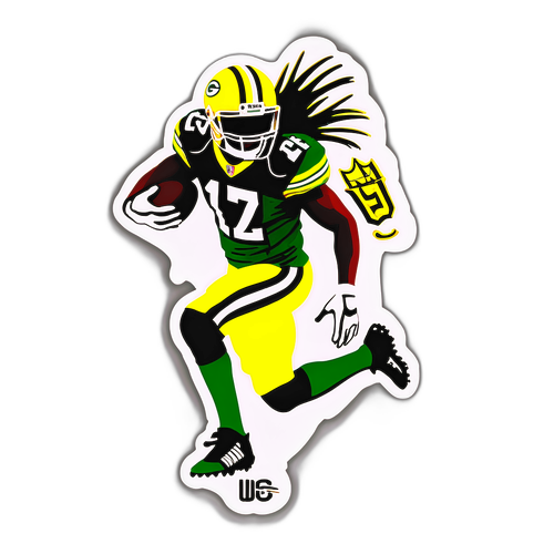 Davante Adams Tribute Sticker