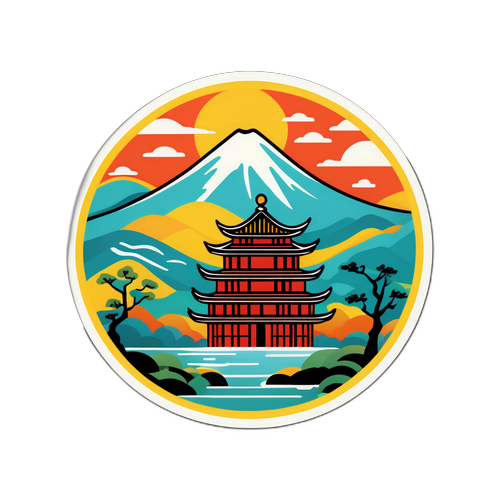 山水畫面