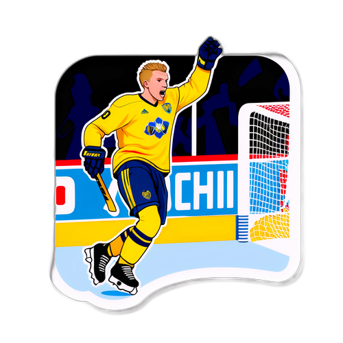 Akční nálepka Kaapa Kakka při skórování gólu