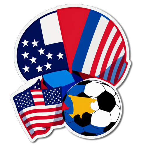 L'Amitié des Nations à Travers le Football : Découvrez ce Sticker Étonnant !