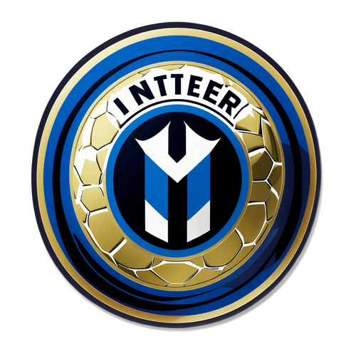 Stiker Berani Logo Inter Milan