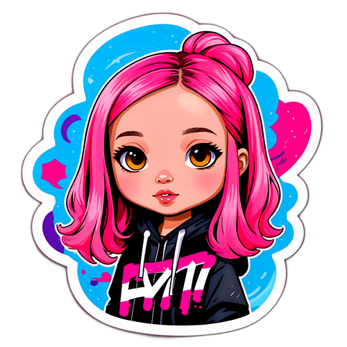 Lil Tay Graffiti Sticker