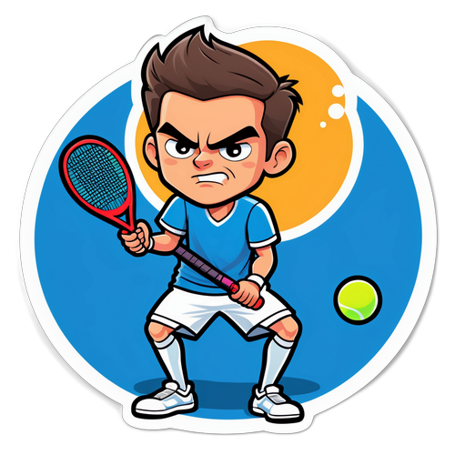 Speelse Karikatuur van Struff