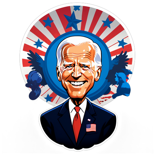 Joe Biden Karikatúrák: Politikai Tomfoolery a Csillagok és Sávok Szellemében!