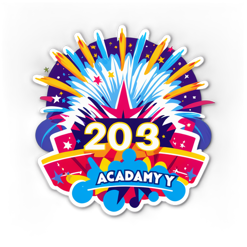 Sticker célébrant la finale de Star Academy 2025