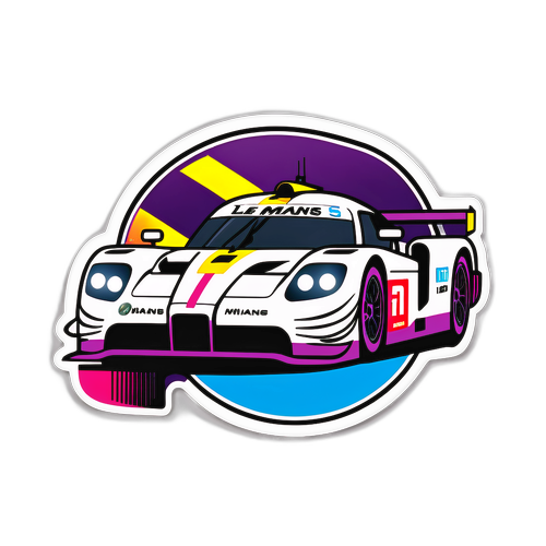 Le Mans - Autokilpailustickeri