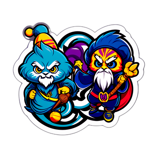 Sticker ng Labanan ng mga Wizard at Hornet