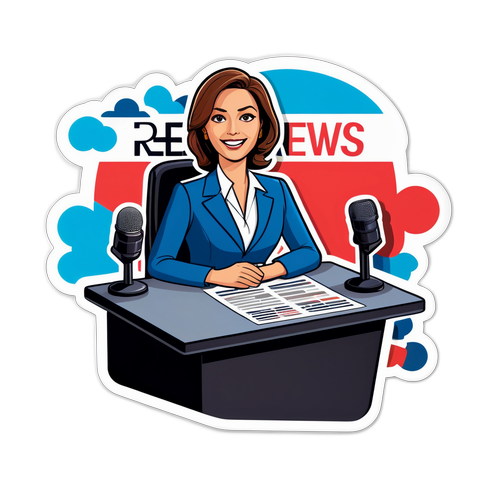 A sticker dinamico per 'Report Stasera'