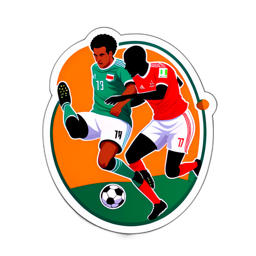 Σκηνή από Αγώνα: Αίγυπτος vs Ακτή Ελεφαντοστού