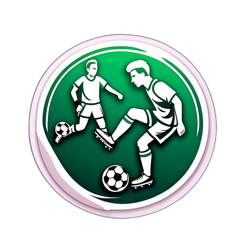 Có biểu tượng trận đấu thể thao, featuring bóng đá và cầu thủ