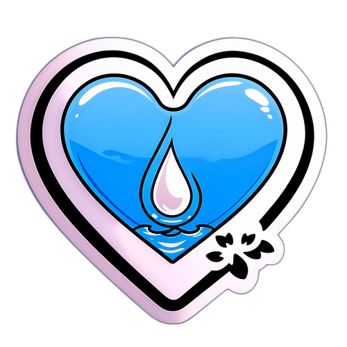 Su Damlası ile Dayanışma Kalp Çerçevesi