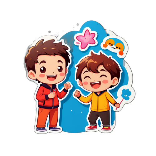 Vidám szerelem pillanatai