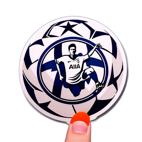 Ballón de Fútbol con Jugadores Icónicos de Tottenham