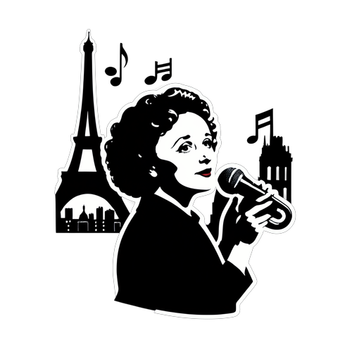 Kukasta Nostalgiaa: Edith Piaf ja Paris Musiikin Taika!