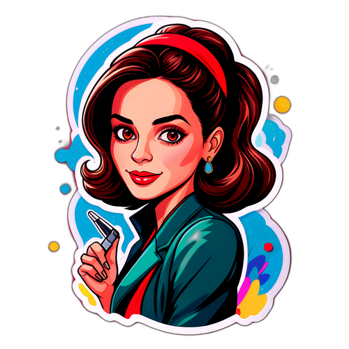 Ritratto Illustrato di Francesca Barra