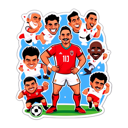 Adesivo Humorístico do Huracán x