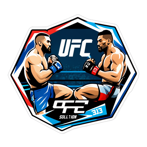 UFC 313 Artistic Sticker