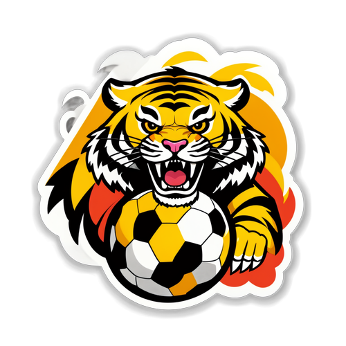 Pride of Harimau Malaya: Sticker Kuat dan Mengagumkan untuk Penyokong Bolasepak Malaysia!