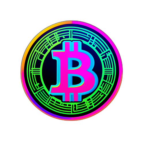 Neonowy wykres BTC/USD