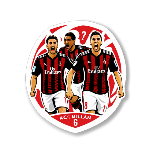 Chúng Tôi Là Milan! Niềm Vui Bùng Nổ Khi Các Ngôi Sao AC Milan Ăn Mừng Bàn Thắng!