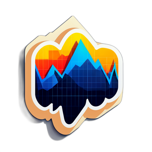 삼성전자 주가 그래프 스티커