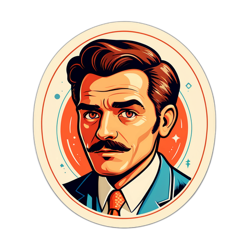 Εικονογράφηση του Cleiton σε ρετρό στυλ