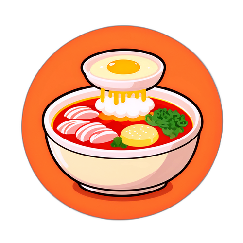 전주 음식 스티커