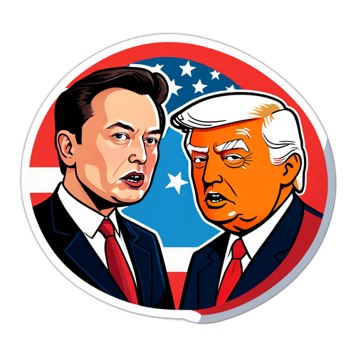 穆斯克与特朗普的幽默冲突