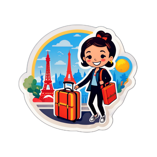 旅行サラダデザイン