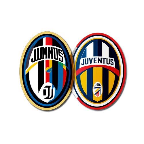 Arte Festiva para o Jogo Juventus x Bologna