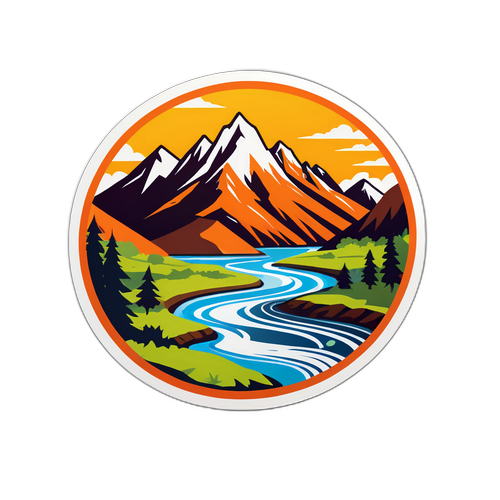 Sticker de Plottier: Paisaje Natural