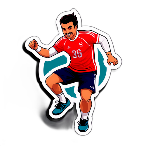 Sticker van Ercan Osmani in Actie