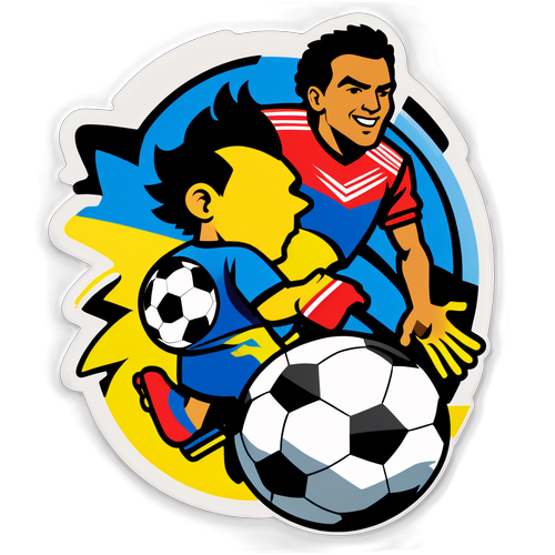 Stiker Liga Primera A Kolombia