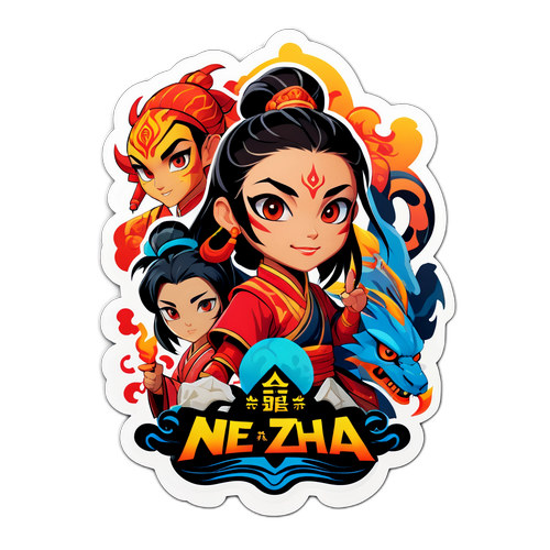 哪吒之魔童降世2贴纸