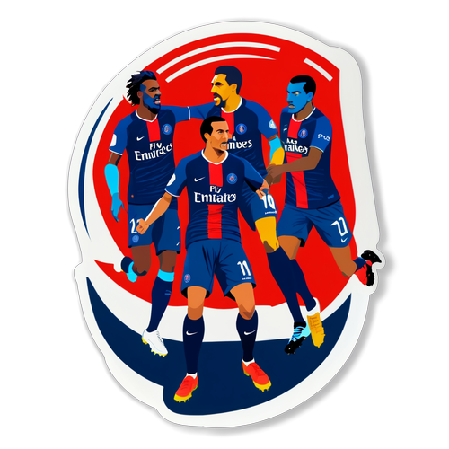 Sticker Brest – PSG